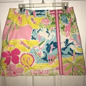Lilly Pulitzer Girls size 12/women's 00 skort